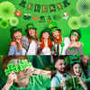 Party Decoration Set With Round Latex And Aluminum Film Balloons Paper Fans And Decorative Cards
