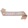 Party Supplies Shoulder Strap Glitter Cloth Bronzing Pink Ribbon