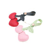 Pastoral Style Pu Leather Cherry Keychain Pendant Cute Small Leather Pendant