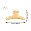 Pc Handmade Simple Geometric Hair Clip For Women