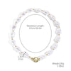 Pearl Alloy Jewelry With Starfish Shell And Marine Organisms Pattern Necklace Bracelet Set For Women Electroplated