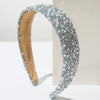 Pearl And Diamond Hair Band Baroque And Geometric Style Women's Hair Accessories