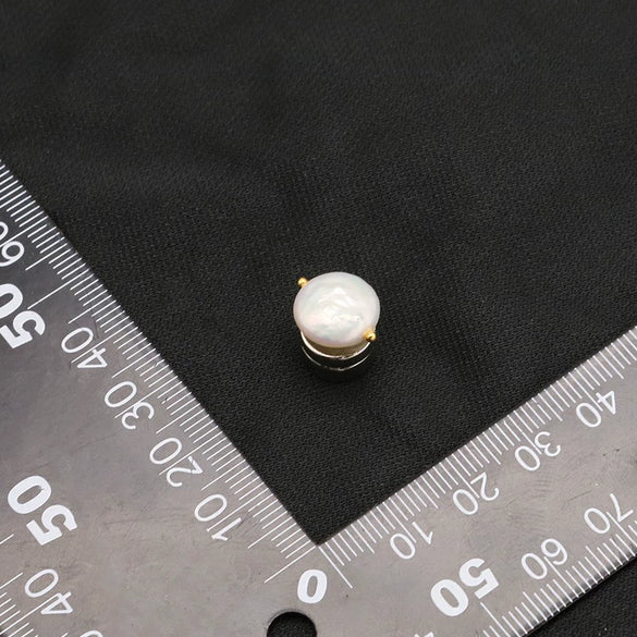Pearl Baroque Geometric Female Brooch Electroplating Design
