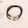 Pearl Beaded Braided Handmade Hair Rope Hair Ring Hair Accessories