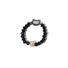 Pearl Beaded Elastic Ring With Cat Animal Pattern Unisex Elegant Cartoon Style