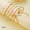 Pearl Bow Shaped Hand Jewelry Set With Electroplating Ccb Material For Women