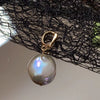 Pearl Bracelet Necklace Pendant Baroque Alien Shape Copper Plated With 14K Gold Genderless Style