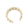 Pearl Bracelet Retro Geometric Style Electroplating Design