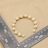 Pearl Bracelet Retro Geometric Style Electroplating Design