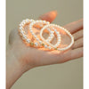 Pearl Bracelet Silver Handmade Original Design Women's Exquisite Allmatch Highend Stacked Strand Transfer Bead