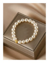 Pearl Bracelet Silver Handmade Original Design Women's Exquisite Allmatch Highend Stacked Strand Transfer Bead