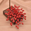 Pearl Brooch Sea Bamboo Tassel Flower Retro Style Fruit Shape Electroplated
