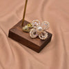 Pearl Brooch Sea Bamboo Tassel Flower Retro Style Fruit Shape Electroplated