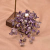 Pearl Brooch Sea Bamboo Tassel Flower Retro Style Fruit Shape Electroplated