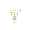 Pearl Brooch Women Original Light Luxury Electroplated Fashion Pin Accessories