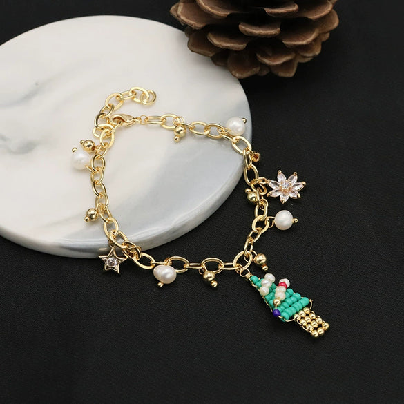 Pearl Brooch Women Original Light Luxury Electroplated Fashion Pin Accessories