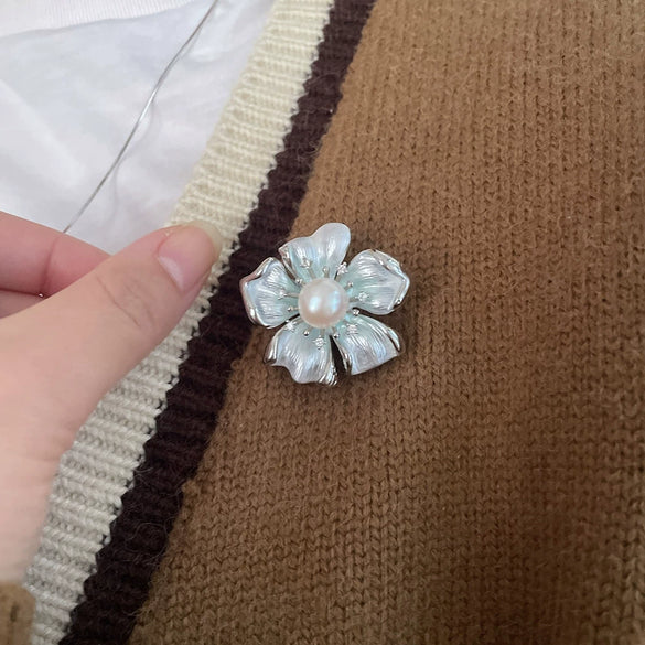 Pearl Brooch Women's Light Luxury Minimalist Accessories