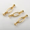 Pearl Buckle Beaded Bracelet Necklace Accessories Copper Electroplated