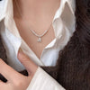 Pearl Butterfly Alloy And Copper Necklace For Women Electroplated With Bow Tie Insect And Star Shape Patterns