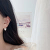 Pearl Cat Claw Women's Earrings Natural And Breeding Freshwater Pearls Nearly Round Shape Cartoon Style