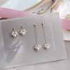 Pearl Cat Claw Women's Earrings Natural And Breeding Freshwater Pearls Nearly Round Shape Cartoon Style