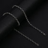 Pearl Chain Stainless Steel Geometric Minimalist Electroplating Pendant Chain
