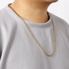 Pearl Chain Stainless Steel Geometric Minimalist Electroplating Pendant Chain