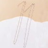 Pearl Clavicle Chain Necklace Retro Simple Geometric Style