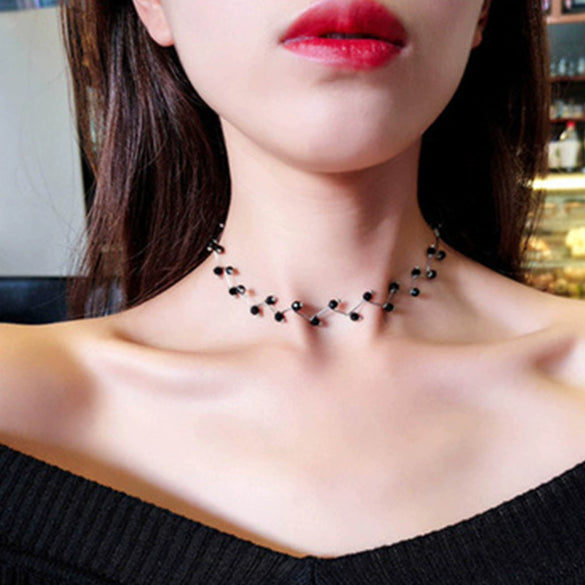 Pearl Clavicle Chain Women Choker Simple Short Necklace Women Jewelry Wholesale
