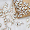 Pearl Cross Copper Gold Plated Small Accessories For Diy
