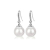 Pearl Drop Shape Copper Earrings Light Luxury Small Fresh Style