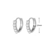 Pearl Ear Buckle Earrings Ecofriendly Brass Letters Numbers Text Pattern Electroplating Real Gold Plating Niche Style Women's