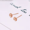 Pearl Earrings And Earrings Tray S925 Silver Needle 18K Gold Plated With Copper Parts Diy Cross Needle Electroplating