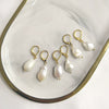 Pearl Earrings Elegant Natural Baroque Style For Women