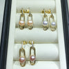 Pearl Earrings Freshwater Pearl Geometric Round Shape Women's Style