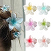 Pearl Flower Hair Clip Baking Varnish Women's Plant Flowers Style