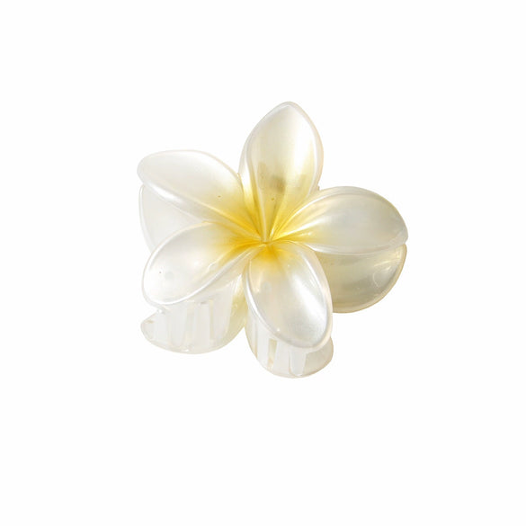 Pearl Flower Hair Clip Baking Varnish Women's Plant Flowers Style