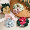 Pearl Flower Handmade Highend Elastic Women's Hair Band Hair Accessory