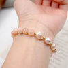Pearl Geometric Bracelet Manual Design For Women