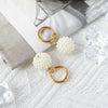 Pearl Geometric Retro Earrings For Women