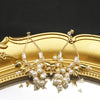 Pearl Geometric Retro Electroplated Earrings Highend Light Luxury Jewelry Wholesale