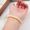 Pearl Geometric Simple Elegant Bouncing Rope Bracelet For Women