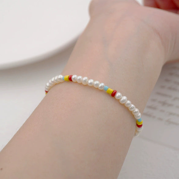 Pearl Geometric Style Bohemian Women's Bracelet