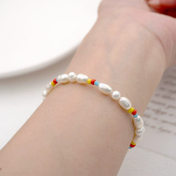 Pearl Geometric Style Bohemian Women's Bracelet