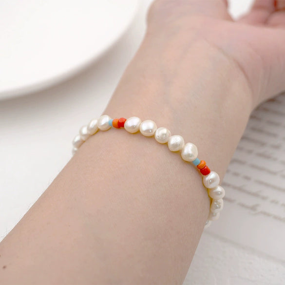 Pearl Geometric Style Bohemian Women's Bracelet