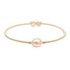 Pearl Geometric Woven Bracelet