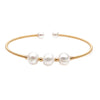 Pearl Geometric Woven Bracelet