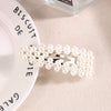 Pearl Hairpin Handmade Minimalist Geometric Side Clip Hair Accessory For Women