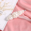 Pearl Hairpin Handmade Minimalist Geometric Side Clip Hair Accessory For Women