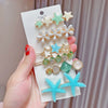 Pearl Hairpin Set Metal Electroplating Women's Side Clip Accessories